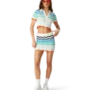 Gradient Wave Crochet Top