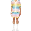 Gradient Wave Knit Shirt