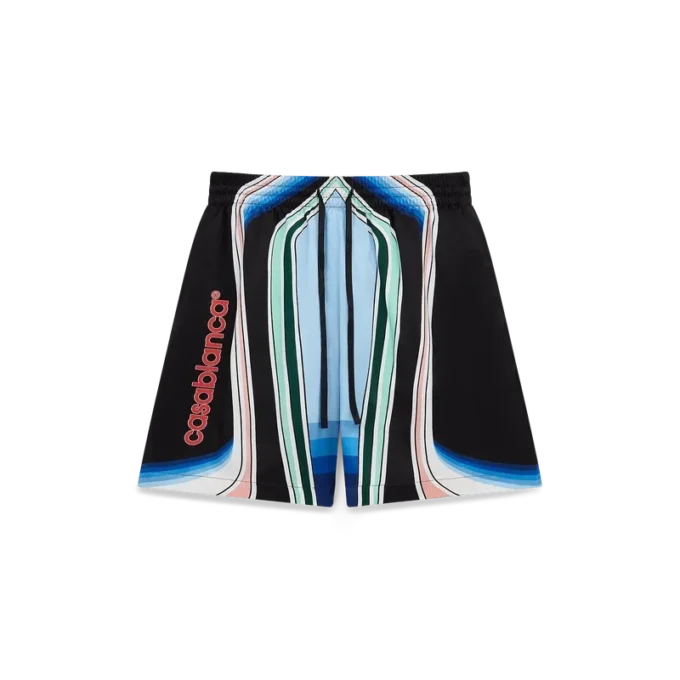 Graphic Mountain Silk Shorts Graphic Mountain Silk Shorts