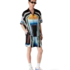 Graphic Mountain Silk Shorts Graphic Mountain Silk Shorts