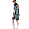 Graphic Mountain Silk Shorts Graphic Mountain Silk Shorts