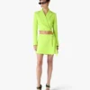 Green Crepe Tailored Jacket Green Crepe Tailored Jacket