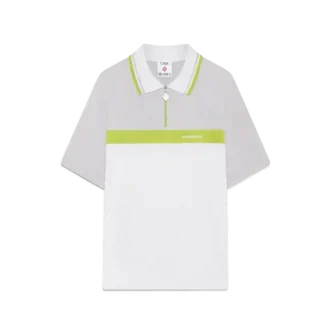 Grey Short Sleeve Polo Shirt