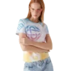 Halftone Logo Fitted Short Sleeve T-Shirt Halftone Logo Fitted Short Sleeve T-Shirt