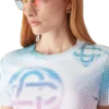 Halftone Logo Fitted Short Sleeve T-Shirt Halftone Logo Fitted Short Sleeve T-Shirt