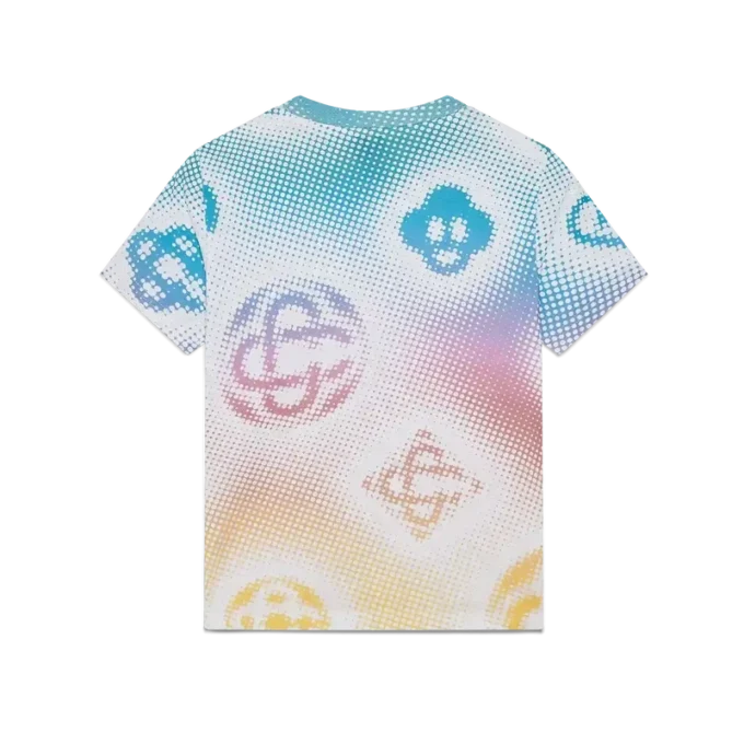 Halftone Logo Fitted Short Sleeve T-Shirt Halftone Logo Fitted Short Sleeve T-Shirt