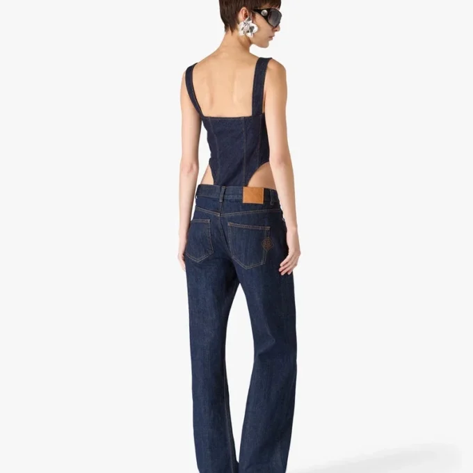 Indigo Baggy Jeans