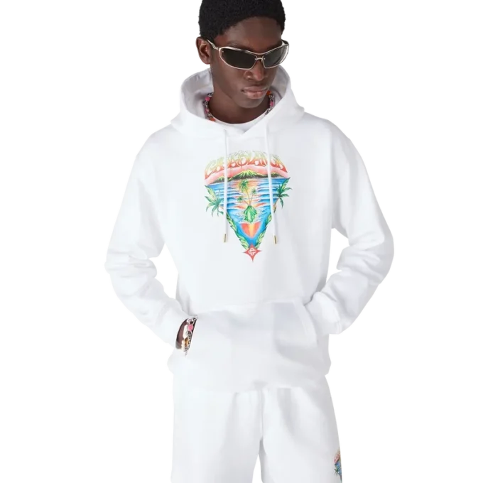 Innocence Triangle Long Sleeve Hooded Sweatshirt Innocence Triangle Long Sleeve Hooded Sweatshirt