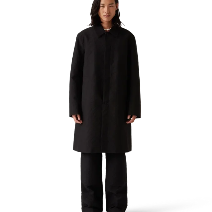 Jacquard Car Coat