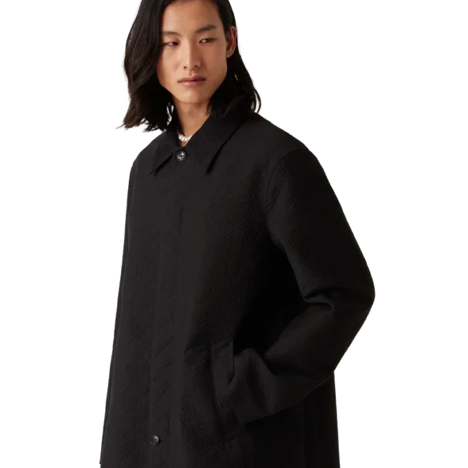 Jacquard Car Coat