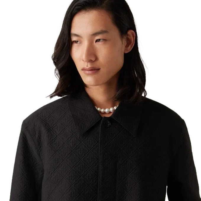 Jacquard Car Coat