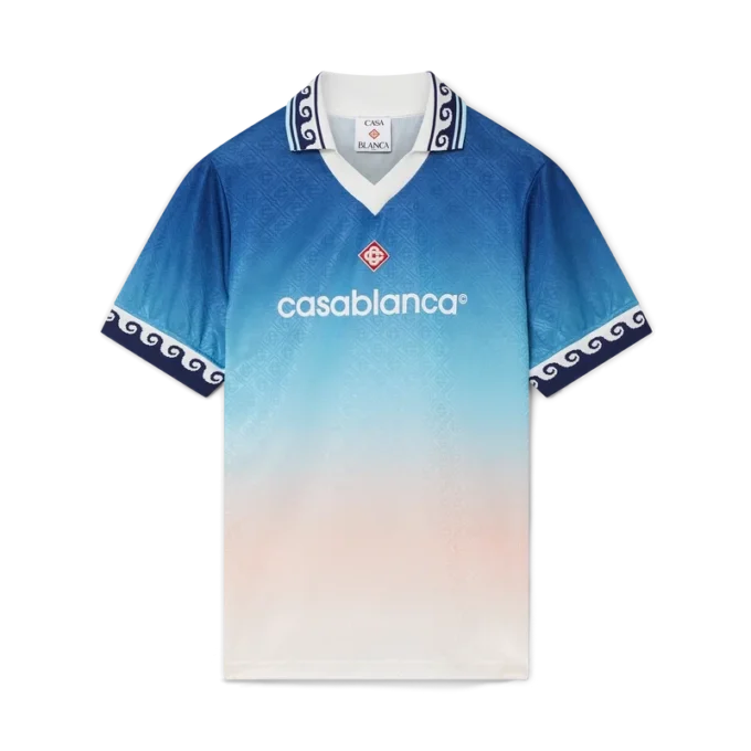 Jacquard Gradient Football Shirt