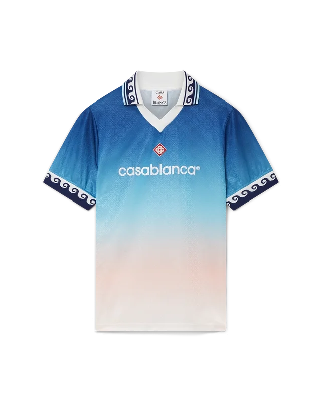 Jacquard Gradient Football Shirt Jacquard Gradient Football Shirt