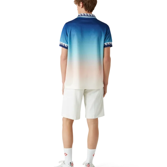Jacquard Gradient Football Shirt