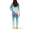 Jacquard Gradient Silk Trousers