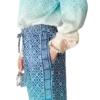 Jacquard Gradient Silk Trousers