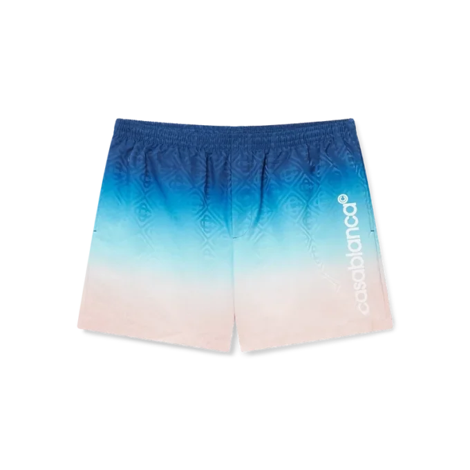 Jacquard Gradient Swim Shorts Jacquard Gradient Swim Shorts
