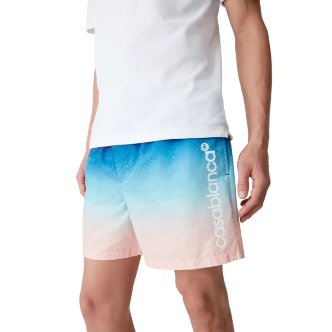 Jacquard Gradient Swim Shorts Jacquard Gradient Swim Shorts
