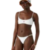 Jacquard Monogram Bikini Bottoms
