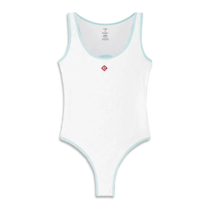 Jacquard Monogram Swimsuit