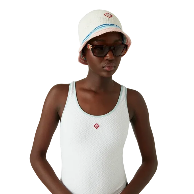 Jacquard Monogram Swimsuit