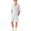 Jacquard Motif Short Sleeve Shirt Jacquard Motif Short Sleeve Shirt