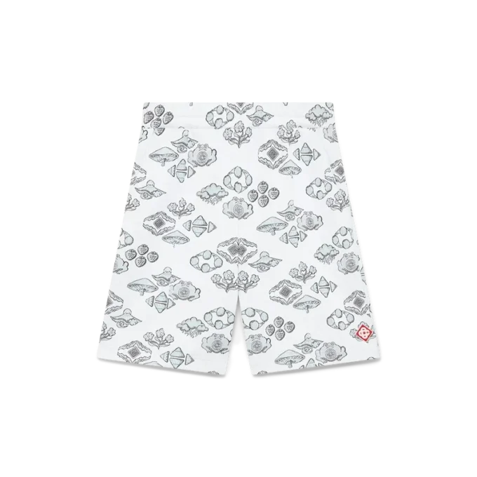 Jacquard Motif Track Shorts Jacquard Motif Track Shorts
