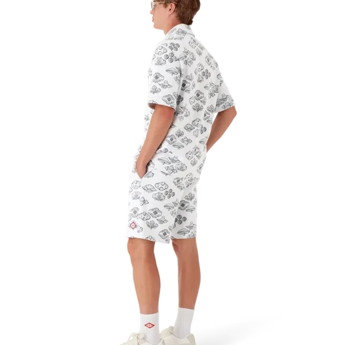 Jacquard Motif Track Shorts Jacquard Motif Track Shorts