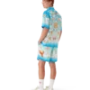 Kawaii Motif Silk Twill Shorts Kawaii Motif Silk Twill Shorts