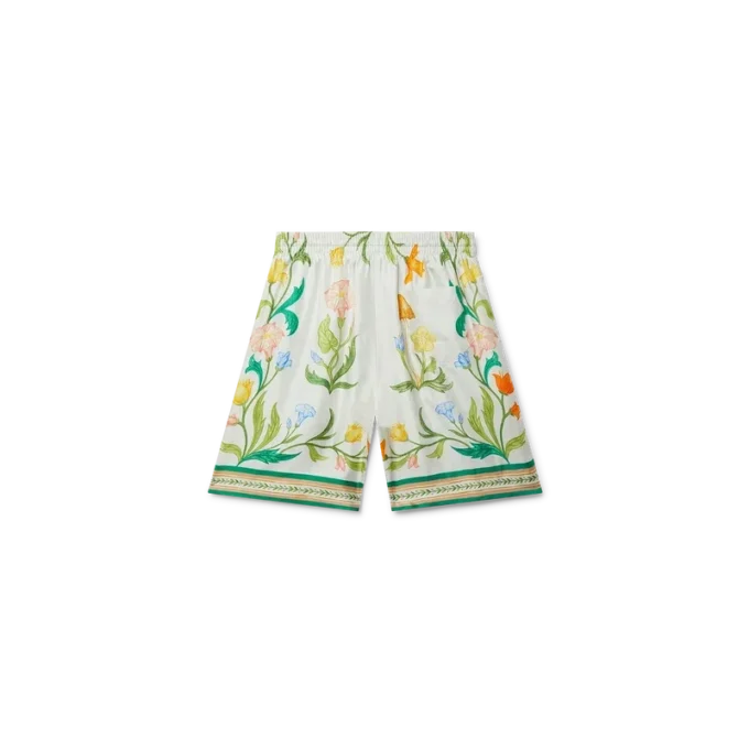 L’arche Fleurie Silk Shorts L’arche Fleurie Silk Shorts