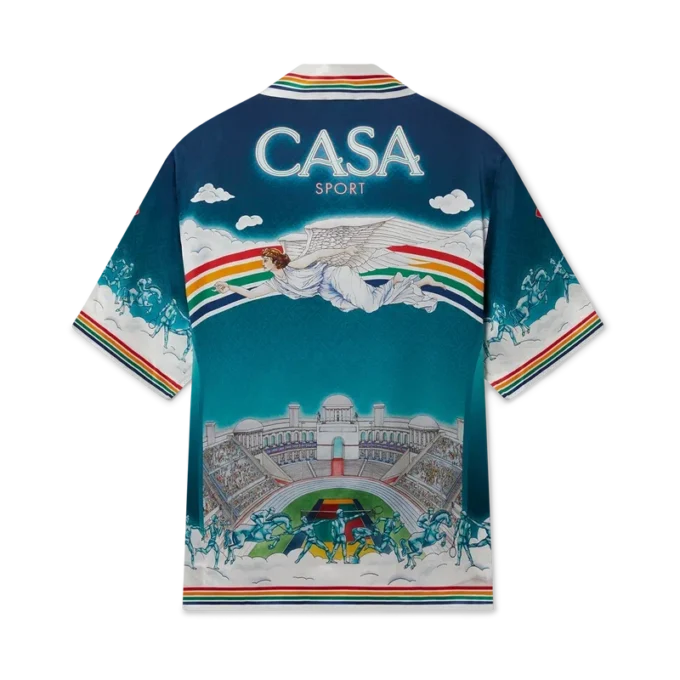 La Daesse Du Stade Silk Shirt La Daesse Du Stade Silk Shirt
