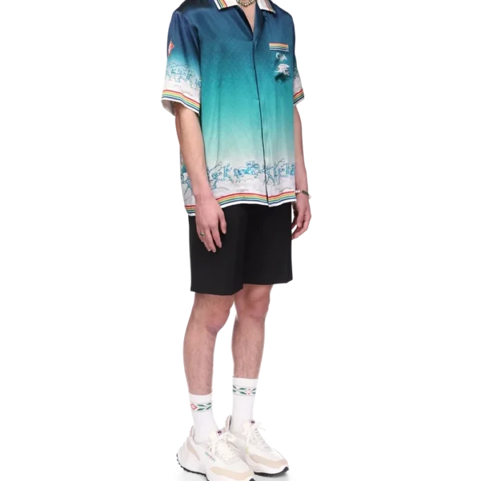 La Daesse Du Stade Silk Shirt La Daesse Du Stade Silk Shirt