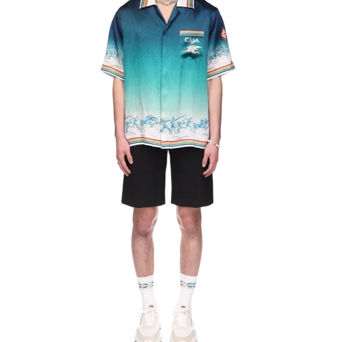 La Daesse Du Stade Silk Shirt La Daesse Du Stade Silk Shirt