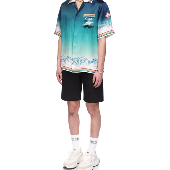 La Daesse Du Stade Silk Shirt La Daesse Du Stade Silk Shirt