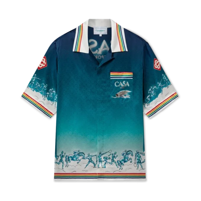La Daesse Du Stade Silk Shirt La Daesse Du Stade Silk Shirt