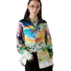 La Musique Long Sleeve Silk Shirt La Musique Long Sleeve Silk Shirt