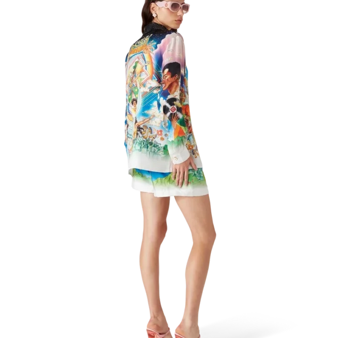La Musique Silk Shorts