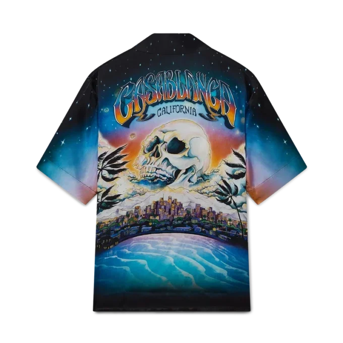 La Pramonition Short Sleeve Silk Shirt