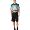 La Pramonition Short Sleeve Silk Shirt La Pramonition Short Sleeve Silk Shirt