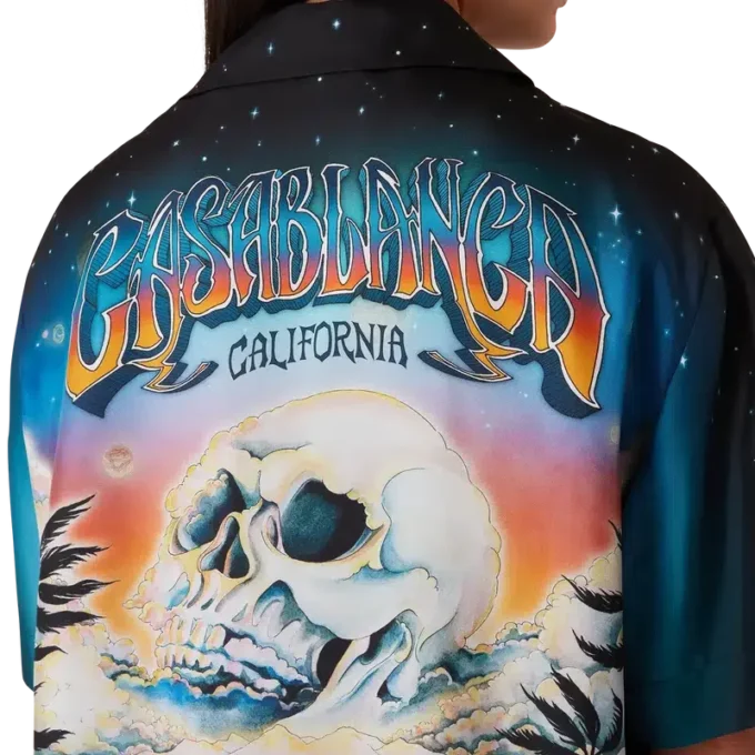 La Pramonition Short Sleeve Silk Shirt
