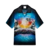 La Pramonition Short Sleeve Silk Shirt