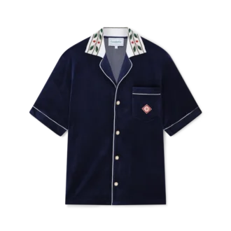 Laurel Velour Short Sleeve Shirt