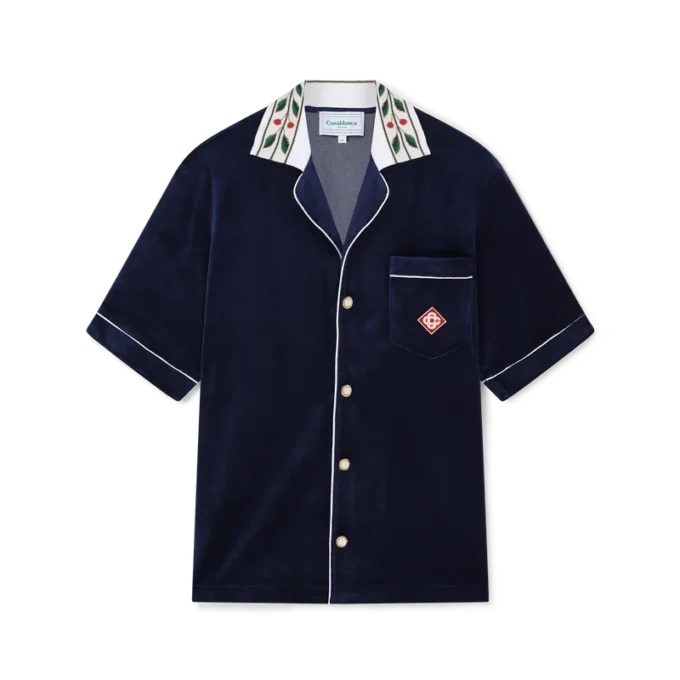 Laurel Velour Short Sleeve Shirt Laurel Velour Short Sleeve Shirt