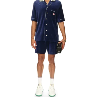 Laurel Velour Short Sleeve Shirt