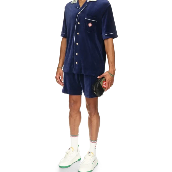 Laurel Velour Short Sleeve Shirt Laurel Velour Short Sleeve Shirt
