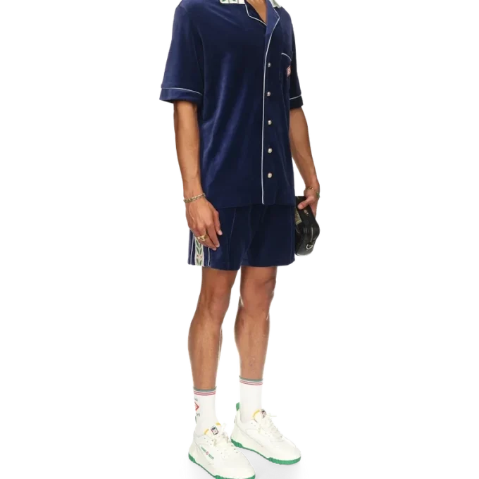 Laurel Velour Short Sleeve Shirt Laurel Velour Short Sleeve Shirt