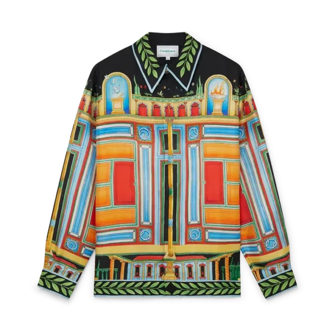 Le Palais En Fleur Silk Shirt Le Palais En Fleur Silk Shirt