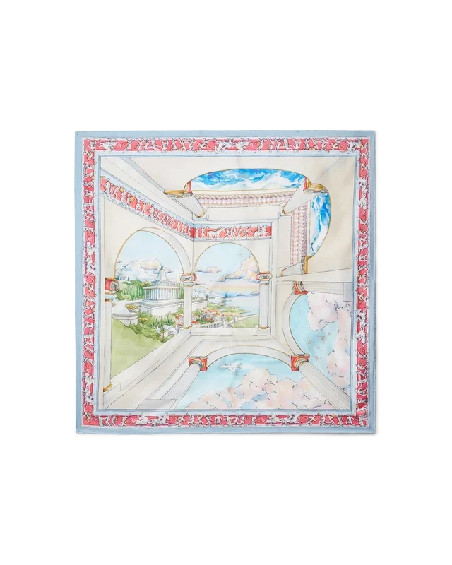 Le Passage Large Silk Scarf Le Passage Large Silk Scarf