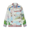 Le Passage Long Sleeve Silk Shirt