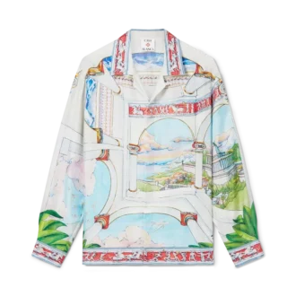 Le Passage Long Sleeve Silk Shirt